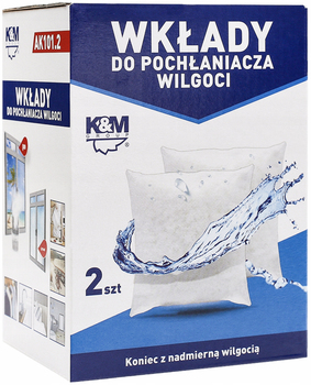 Wkłady do pochłaniacza wilgoci K&M AK101.2 (B/KM/AK101.2)