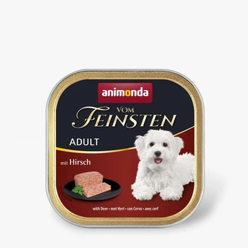 Влажный корм для собак Vom Feinsten Adult with Deer с олениной 150 г (MLZ9268)