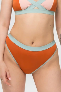 Трусики стринг Brabrabra 1(XS) Темний апельсин (85582)