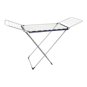 Сушилка для белья из анодированного алюминия Eurohome Elegancie 1822AL-CY/BL