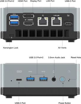 Неттоп Minisforum U820 (749889675182)
