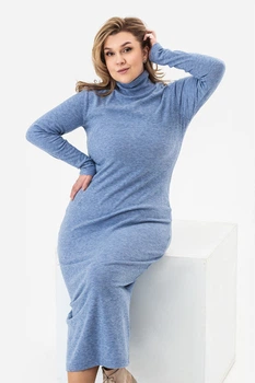 Сукня FLORI блакитна 3XL (3042576)