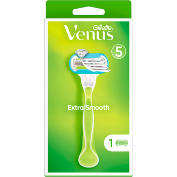 Бритва для гоління VENUS Extra Smooth 5 (бритва+касета) (7702018323012)