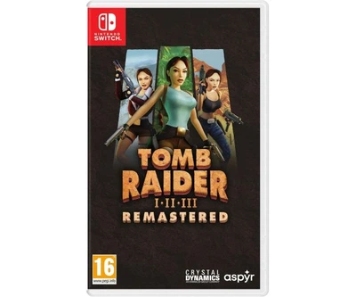 Игра Tomb Raider I-III Remastered (украинские субтитры) (Nintendo Switch)