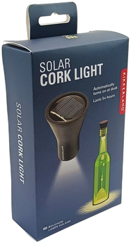 LED korek do butelki Kikkerland Solar Bottle Light (0612615117921)