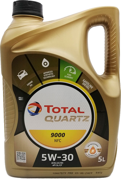 Моторное масло Total Quartz 9000 Future NFC 5W-30 5 л (183199) (213835)