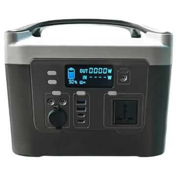 Портативная зарядная станция UKC Sine 9587 600W 12V 40A разъемы: USB Type-C, USB, Розетка 220 В Black