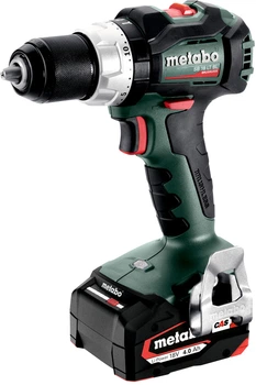 Аккумуляторная бесщеточная ударная дрель Metabo SB 18 LT BL 18 В + два аккумулятора 4 А⋅ч LiPower + зарядное устройство ASC 55 metaBOX 145 (602316500)
