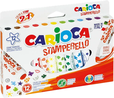 Фломастери Carioca 12 шт (8003511422400)