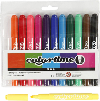 Flamastry Colortime 12 szt (5707167883693)