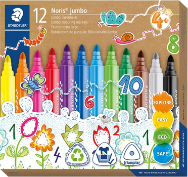 Фломастери Staedtler 12 шт (4007817091142)