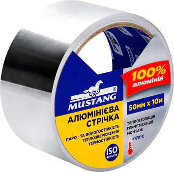 Алюминиевая лента Mustang 50 мм x 10 м (1ALT5010)