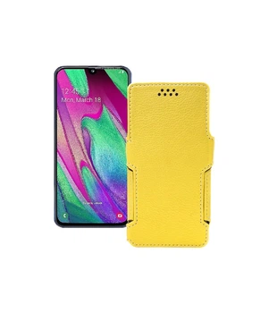 Чохол-книжка для телефону Samsung Galaxy A40 (A405) Жовтий