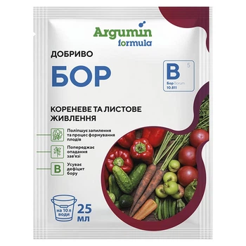 Удобрение Argumin formula Бор, 25 мл