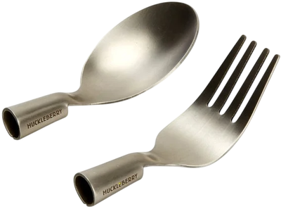 Набір туристичного посуду Kikkerland Huckleberry Forest Cutlery (0612615117785)