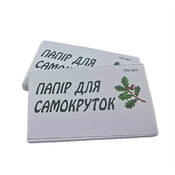 Папір для самокруток дубок 100 (100шт*100)