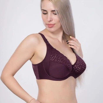 Коригувальний бюстгальтер на кісточках Elita 264 вино 85D