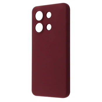 Чехол противоударный силиконовый WAVE Premium Full Silicone Cover для Xiaomi Redmi Note 13 Pro 4G/Poco M6 Pro 4G plum