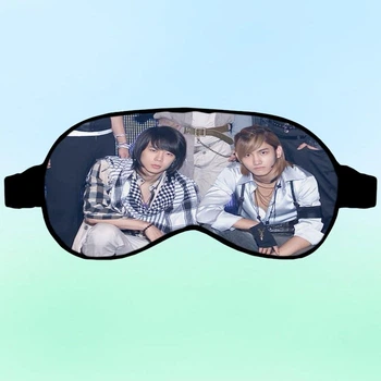 Маска для сна k pop TVXQ #006 черная