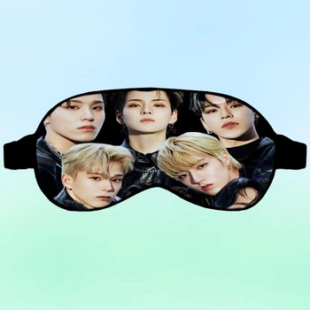 Маска для сна k pop THE BOYZ #006 черная