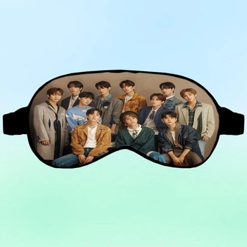 Маска для сна k pop THE BOYZ #007 черная