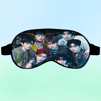 Маска для сна k pop THE BOYZ #003 черная