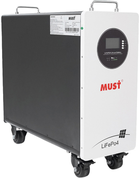 Аккумуляторная батарея Must LP21-48300 LiFePO4 51.2 В 300 А⋅ч 15.36 кВт⋅ч Wi-Fi (YT32868)