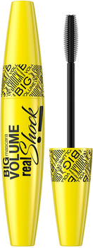 Тушь для ресниц Eveline Big Volume Real Shock Объем, 10 мл