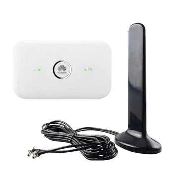 4G интернет комплект автомобильный wifi роутер Huawei E5573 + автомобильная антенна MIMO 16 Дб