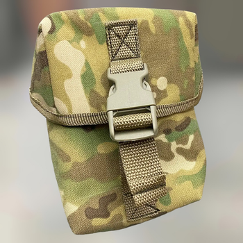 Підсумок під БК із системою Моллі, Мультикам, Cordura 1000D, WINTAC, чохол під БК, тактичний підсумок під БК на Моллі