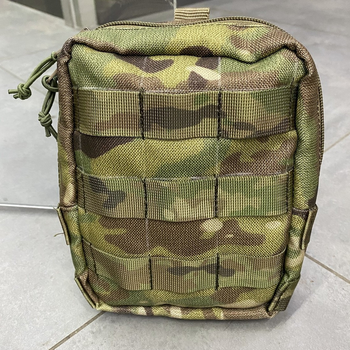 Підсумок утилітарний на Моллі, Мультикам, WINTAC, Cordura 1000D, сумка на Моллі, адміністративний підсумок тактичний