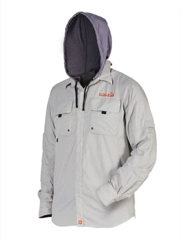 Сорочка з капюшоном та захистом від "UV" Norfin FOCUS HOOD (nylon RipStop, довг.рукав) / S (143533) 657001-S
