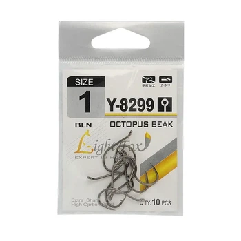 Крючок Light Fox Y-8299 №1(10шт)* (87156) 5520126
