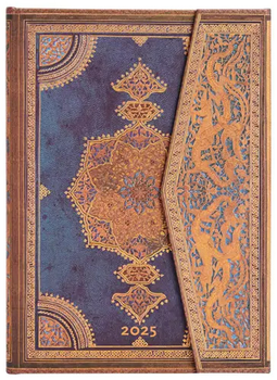 Kalendarz Paperblanks 2025 Safavid Indigo Midi tygodniowy (9781408757765)