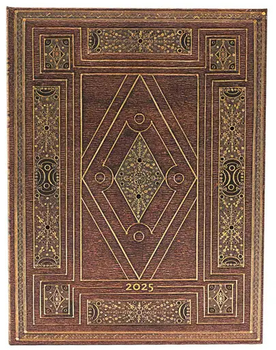 Kalendarz Paperblanks 2025 First Folio Ultra tygodniowy vertical (9781408758205)