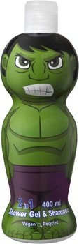 Шампунь-гель Air Val International Marvel 2 в 1 Hulk 1D 400 мл (8411114090542)