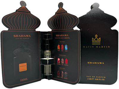 Próbka Woda perfumowana męska Matin Martin Shahama 2 ml (6291107018331)