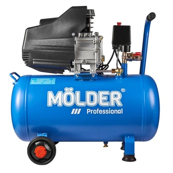 Компрессор воздушный Molder 50 литров 1100 Вт прямой привод 175 л в час MA31500