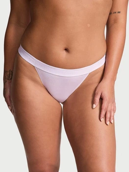 Трусики бікіні жіночі бавовняні Victoria's Secret 26941580 L Бузкові (144000416212)