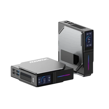 Мини ПК ACEMAGIC S1 / Intel Processor N95 / RAM 16GB / SSD 512GB / 2 x HDMI / 2 х LAN / Wi-Fi 5 / Bluetooth 4.2 / Windows 11 / Черный Б/В