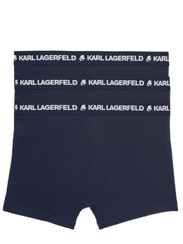Полубоксеры 3 шт. KARL LAGERFELD Синие M (77464)