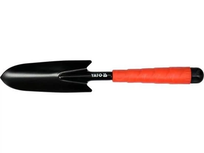 Лопатка садовая YATO YT-8865: стальная, пластиковая ручка, L= 350 мм
