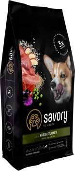 Сухий корм для стерилізованих собак Savory All Breed Sterilised rich in FreshTurkey зі свіжим м'ясом індички 12 кг (4820232631515)A