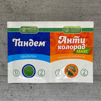 Інсектицид Антиколорад Макс 2 мл + Тандем 10 мл Аптека садівника Ukravit