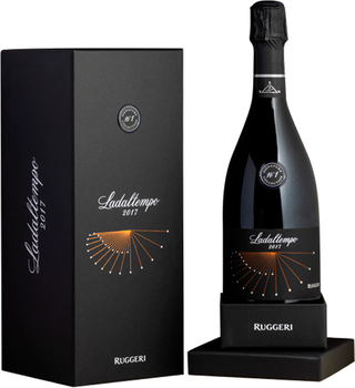 Ігристе вино Ruggeri Ladaltempo Valdobbiadene Prosecco Superiore DOCG Brut 2017 біле брют 0.75 л 11.5% (8010391014380)