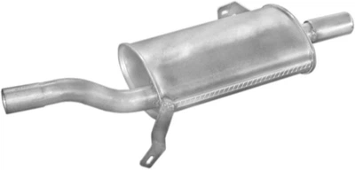 Глушник POLMO Nissan Sunny 86-90 N13 HB алюмінізована сталь (15.03)