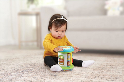 Zabawka interaktywna VTech Baby 3 w 1 Aktywnościowy wałek (3417765626234)