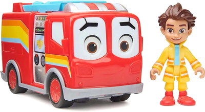 Wóz strażacki Disney Junior Firebuds Bo and Flash Action Figure (778988449547)