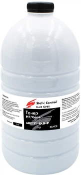 Тонер Static Control MPT11 HP/Canon универсальный 1 кг Black (фасованный) (MPT11-1KG-P)