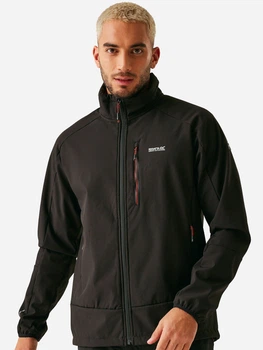 Спортивна вітрівка чоловіча Regatta Moutdale RML262-09C 3XL Чорна (5063019758251)